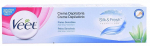 Depiliacinis kremas Veet Silk & Fresh Sensitive, 200 ml