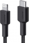 Laidas Aukey CB-CL03 USB-C - Lightning, Lightning/USB-C, 200 cm, juoda sp.