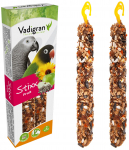 Lazdelės Vadigran Stixx Parakeet & Parrots Fruit 2pcs 14471, didelėms papūgoms, 0.115 kg