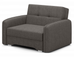 Sofa-lova Laine 1, ruda sp., 109 x 102 cm x 84 cm