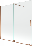 Vonios sienelė Mexen Velar II, 150 cm x 170 cm, rose gold sp./grūdintas