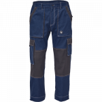 Darbo kelnės vyrams Cerva Max Summer, antracito sp./tamsiai mėlyna sp., 62 dydis