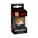 Raktų pakabukas Funko POP! Stranger Things Robin Buckley, 10 cm, mėlyna sp./ruda sp./pilka sp.