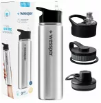 Termogertuvė Wessper ActiveMax Steeline WES266-SL-700, 0.7 l, sidabro sp.