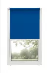 Ritininė užuolaida Mini, tamsiai mėlyna sp., 47 cm x 150 cm