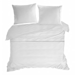 Patalynės užvalkalų komplektas Eva Minge, balta sp., 70 x 80 cm, 160 x 200 cm, 3 vnt.