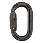 Karabinas DMM Perfect O LockSafe, pilka sp.