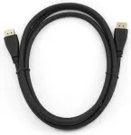 Laidas Gembird Cablexpert DisplayPort CC-DP-1M DisplayPort 1.2 Male (vyri&scaron;ka), DisplayPort 1.2 Male (vyri&scaron;ka), 1 m, juoda sp.