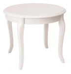 Žurnalinis staliukas Royal D, balta sp., 60 cm x 60 cm x 50 cm
