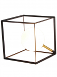 Stalinis &scaron;viestuvas Candellux Weert 50501048, G9, 28W, aukso sp./juoda sp.