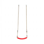 Pakabinama supynė vaikams Elastic, 14 cm, raudona sp.