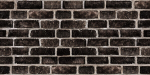 Sienų danga Black Wall, 100 cm x 50 cm x 0.3 cm