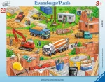 Dėlionė Ravensburger What fits here, Construction site 060580, 32.5 cm x 24.5 cm, 12 vnt., įvairių spalvų