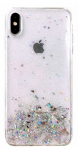 Telefono dėklas Fusion Accessories Glue Glitter, Apple iPhone 13 Pro Max, skaidri