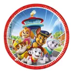 Vienkartinės lėk&scaron;tės Festi Paw Patrol, &Oslash; 23 cm, 8 vnt.