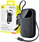 Ne&scaron;iojamas įkroviklis (Power bank) Baseus EnerFill FC31 QPow3, 10000 mAh, 45 W, juoda sp.