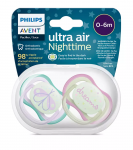 Čiulptukų rinkinys Philips Avent Ultra Air Night Ultra Air Night, 0 mėn., įvairių spalvų
