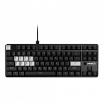 Laidinė žaidimų klaviatūra Pulsar PCMK 2 HE TKL PCMK2HE801B, Anglų (US), juoda sp.