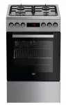 Dujinė viryklė su elektrine orkaite Beko FSE52326DXD