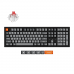 Belaidė žaidimų klaviatūra Keychron K10 Max Wireless K10M-H1 Keychron Super Red, Anglų (US), juoda sp.