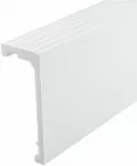 Karnizo uždengimas Karpol Creati Slim, 2400 mm, &Oslash; 110 mm, balta sp.
