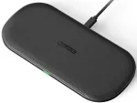 Belaidis įkroviklis Choetech T535-S for iPhone/ AirPods, USB Type C/Qi Wireless, juoda sp.