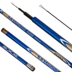 Me&scaron;kerė Akara Samurai Pole TX-30 ASAI-500BK, 121 - 500 cm, 210 g, mėlyna sp.