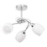 &Scaron;viestuvas lubų Spot-Light Pisa, E27, 3 x 60 W, balta sp.