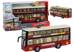 Žaislinis autobusas Lean Toys City, raudona sp.