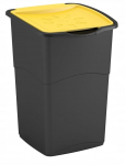 Rū&scaron;iavimo &scaron;iuk&scaron;liadėžė Curver, 47 l, juoda sp./geltona sp.