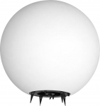Pastatomas lauko &scaron;viestuvas Orno Luna II, 18W, E27, IP65, balta sp., 38 cm x 38 cm