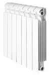 Radiatorius Global Radiatore Style Plus 500/6 STP05001006, 48 cm x 57.5 cm, &scaron;oninio pajungimo, 1150 W, balta sp.