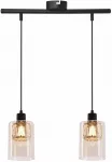 &Scaron;viestuvas lubų Candellux Lighting Ducato 32-51479, E27, 2 x 40 W, gintaro sp. / juoda sp.