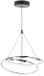 &Scaron;viestuvas lubų Candellux Lighting Loco 31-54135, LED, 3000 - 6000 &deg;K, 1 x 30 W, balta sp. / sidabro sp., 40 x 40 cm