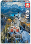 Dėlionė Educa Neuschwanstein Castle 19261, 68 cm x 48 cm, 1000 vnt., įvairių spalvų