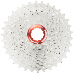 Galinis žvaigždžių blokas SunRace CSRZ800 12-speed metallic-11-34T, aliuminis, sidabro sp.