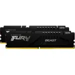 Operatyvioji atmintis (RAM) Kingston Fury Beast Black KF564C32BBEK2-32, DDR5, 2 x 16 GB, 6400 MHz