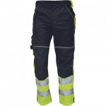 Darbo kelnės vyrams Cerva Knoxfield HV DW275, antracito sp./geltona sp., 58 dydis