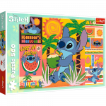 Dėlionė Trefl Disney Stitch 37483, 34 cm x 48 cm, 500 vnt., įvairių spalvų