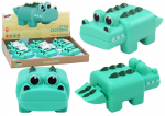 Vonios žaislas, krokodilas Lean Toys Little, žalia