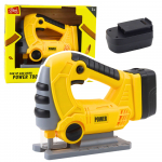 Žaislinis meistro įrankis, siaurapjūklis Tegole Power Tools Saw Up And Down, geltona sp.