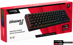 Laidinė žaidimų klaviatūra HyperX Origins 2 65 B4QS3AA#ABA HyperX Red - Linear, Anglų (US), juoda sp.