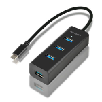 USB &scaron;akotuvas Axagon, 40 cm
