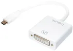 Adapteris Logilink UA0245A USB, DVI, 0.14 m, balta sp.
