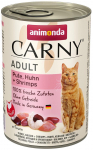 &Scaron;lapias kačių maistas Animonda Carny Adult, vi&scaron;tiena/kalakutiena/jūros gėrybės, 0.4 kg