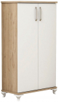 Batų spintelė Kalune Design Ari, balta sp./rie&scaron;uto sp., 32.5 cm x 72 cm x 120 cm