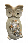 Sodo dekoracija "Pelėda" Besk, 14 cm x 14 cm x 27 cm, įvairių spalvų