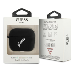 Ausinių dėklas Guess AirPods Pro, balta sp./juoda sp.