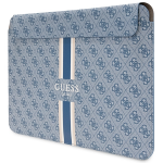 Ne&scaron;iojamų kompiuterių dėklas Guess 4G Printed Stripes GUCS16P4RPSB, mėlyna sp., 16"