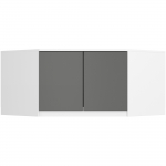 Papildoma spintos dalis Akord S100, balta sp./pilka sp., 100 cm x 50 cm x 55 cm